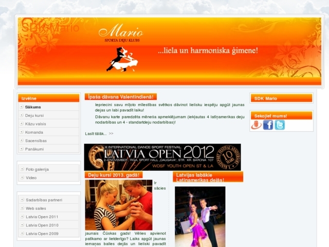 Mario sporta deju klubs, 